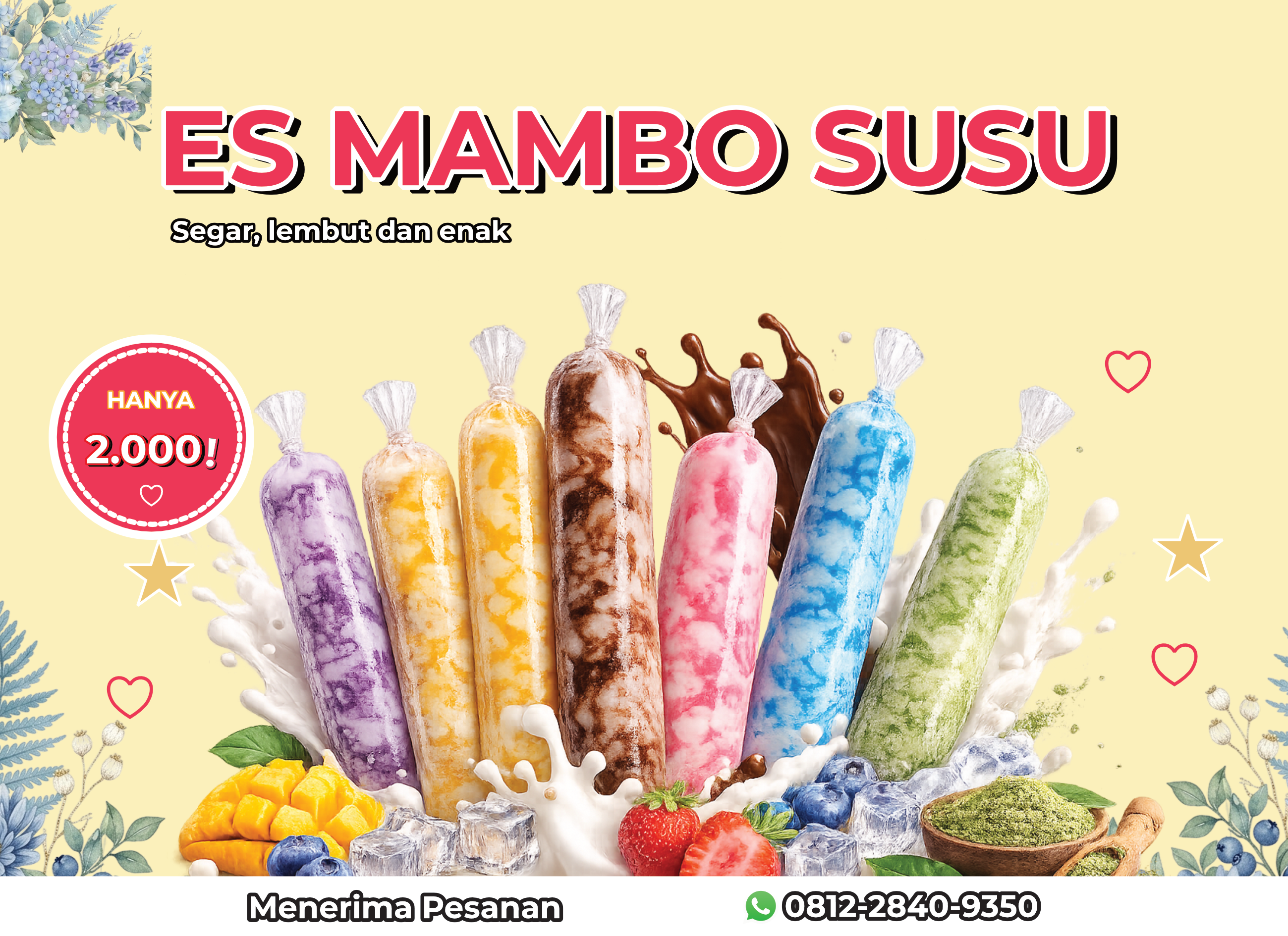Design Stiker BOX ICE Mambo