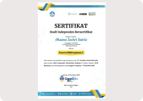 Studi Independen Bersertifikat